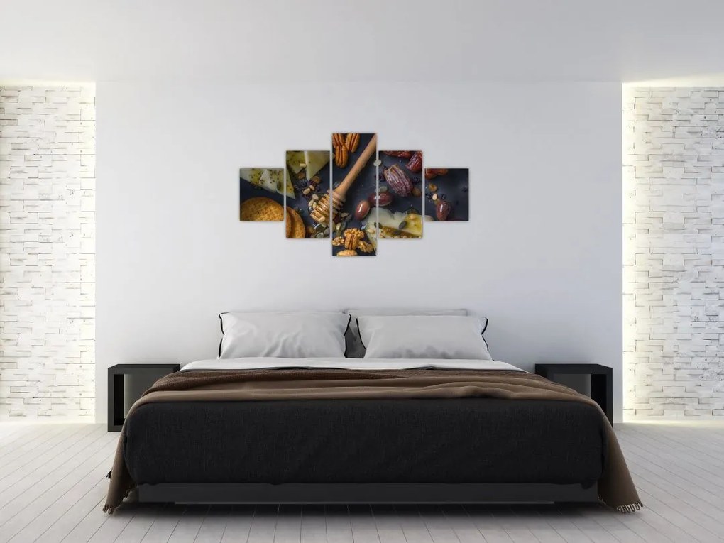 Obraz z suszonymi owocami (125x70 cm)