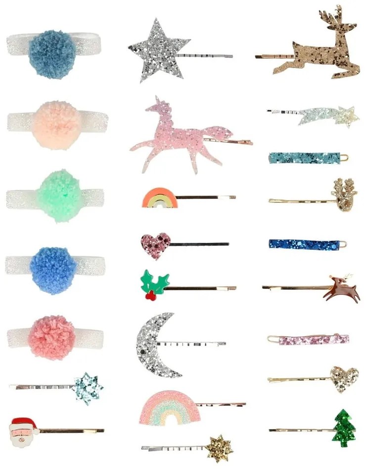 Kalendarz adwentowy Hair Accessories – Meri Meri