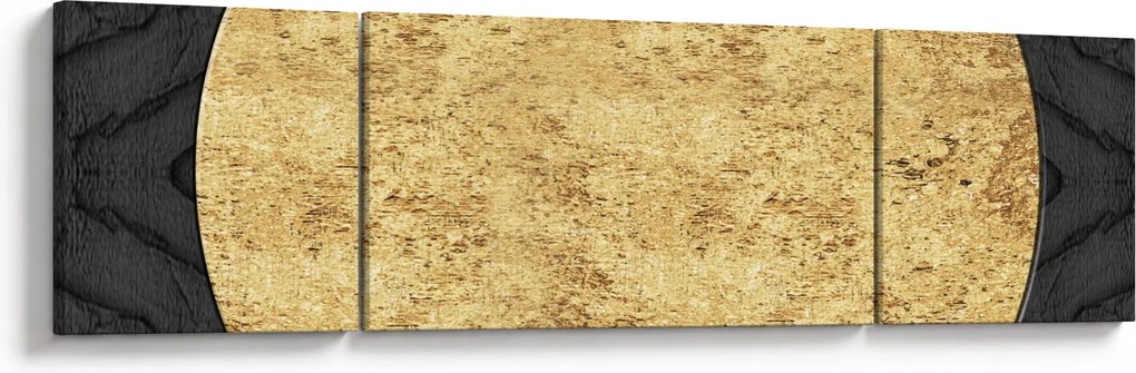 Obraz - Złota struktura N⁰2 (170x50 cm)