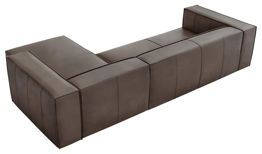 Brązowy skórzany narożnik (prawostronny) Madame – Windsor &amp; Co Sofas