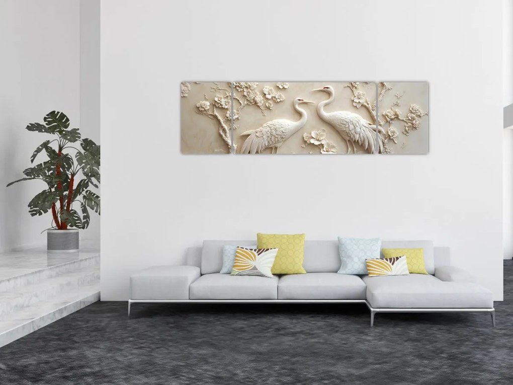 Obraz - Chiński wzór (170x50 cm)