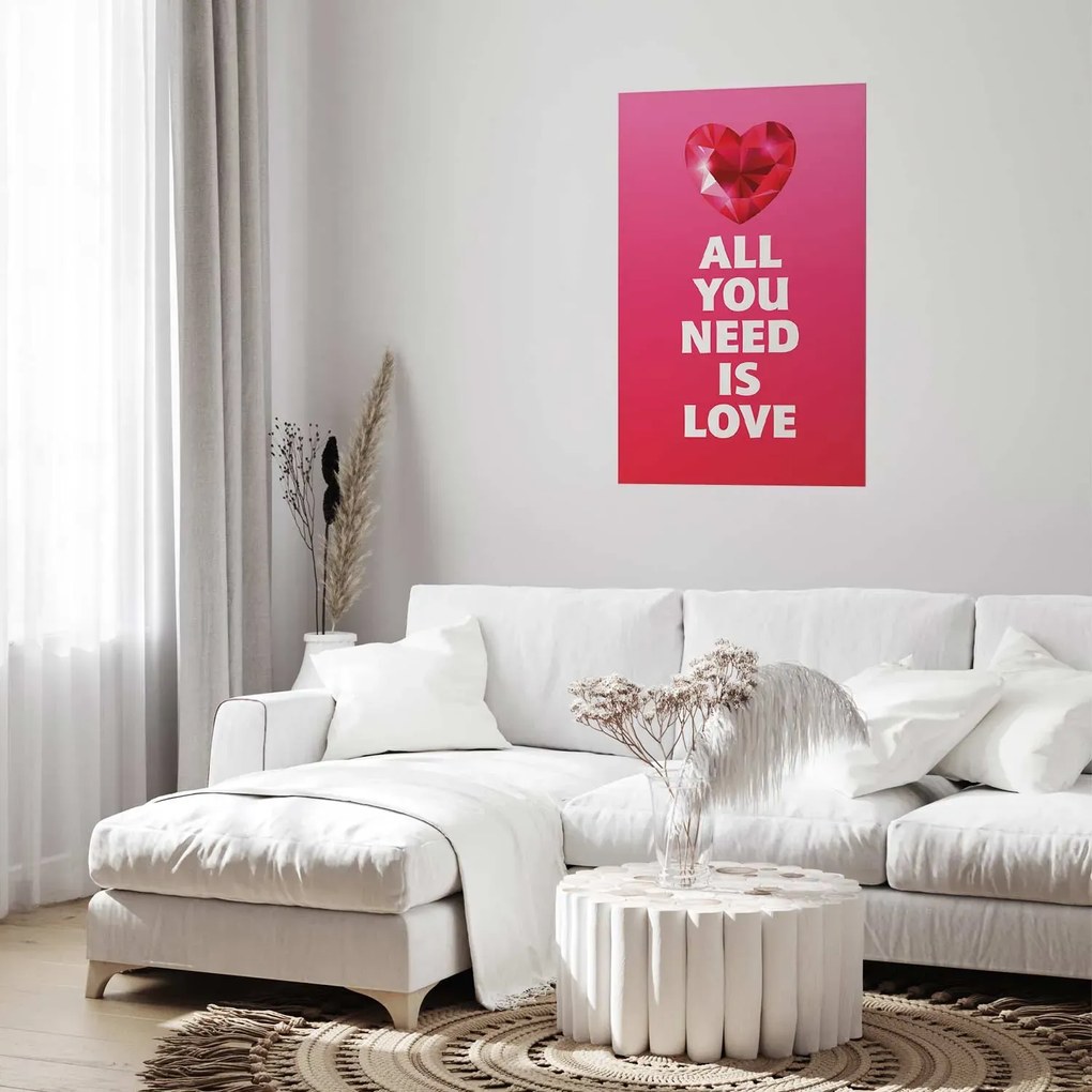Plakat Zjawiskowe serce 40x60 cm bez ramy bez marginesu ARTGEIST B