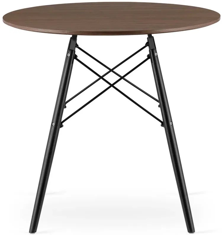 Skandynawski stół kuchenny 80 cm jesion - Fivi 7X