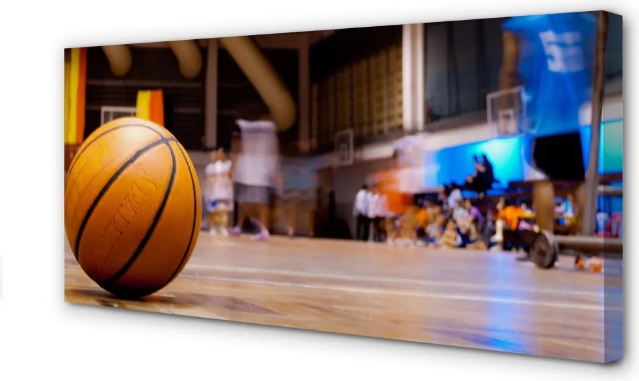Obraz canvas na ścianę Emocje Na Boisku Koszykówki