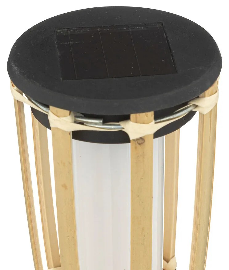 Lampa solarna pochodnia MACEO, wys. 70 cm