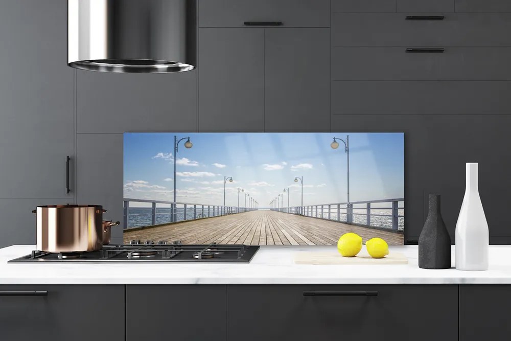 Panel nad blat kuchenny Molo Prowadzące W Nieznane