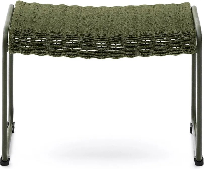 Zielony podnóżek ogrodowy Maurina – Kave Home