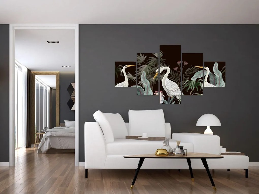 Obraz - Ptaki (125x70 cm)