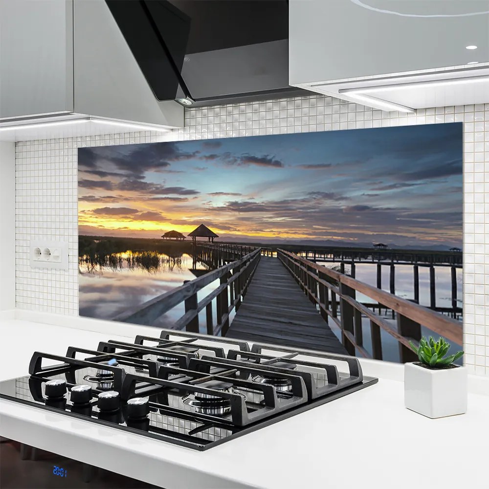 Panel nad blat kuchenny Monumentalny Most Nad Rzeką