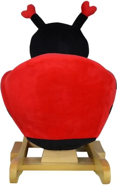 Pluszowa biedronka na biegunach, 68 x 33 x 47 cm