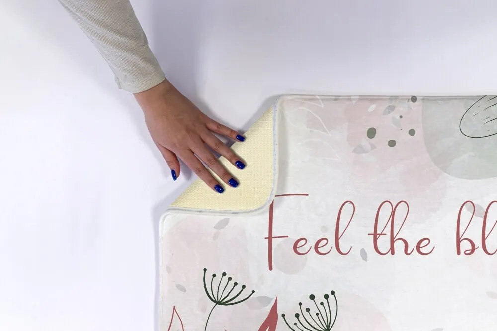 Dywanik pod prysznic Dywanik pod prysznic Pastelowe Kwiaty