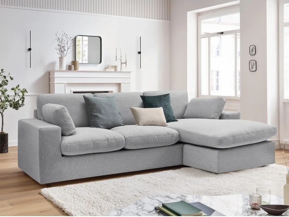 Jasnoszary narożnik Belair – Bobochic Paris