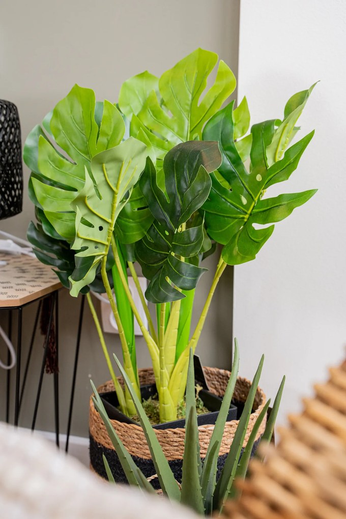 Sztuczna roślina MONSTERA, 70 cm