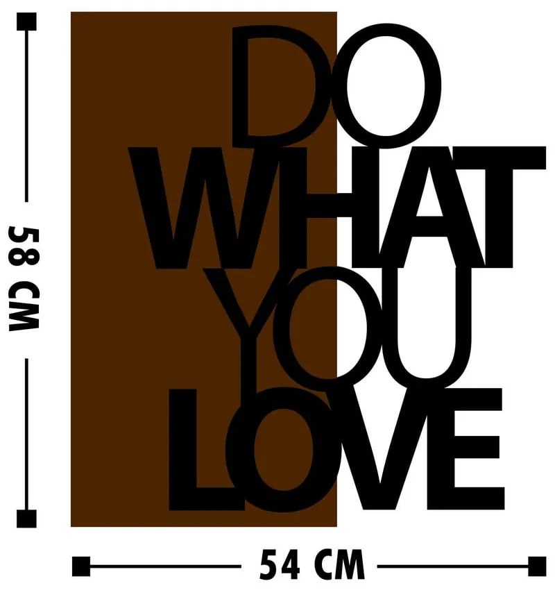 Dekoracja ścienna Wallity Love