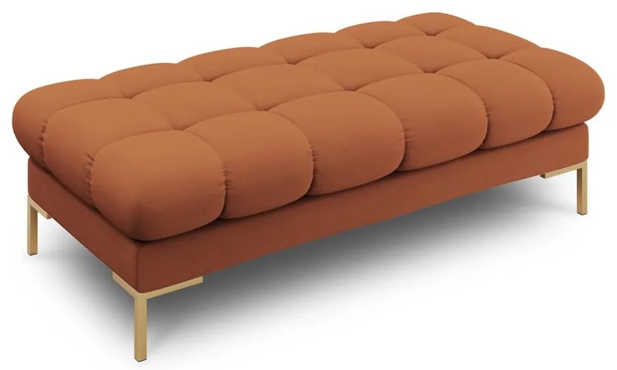 Ceglasta tapicerowana ławka Bali – Cosmopolitan Design