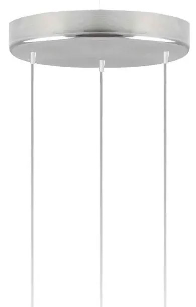 Lampa wisząca z trzema zwisami na stalowym stelażu - EX451-Ralos - 5 kolorów