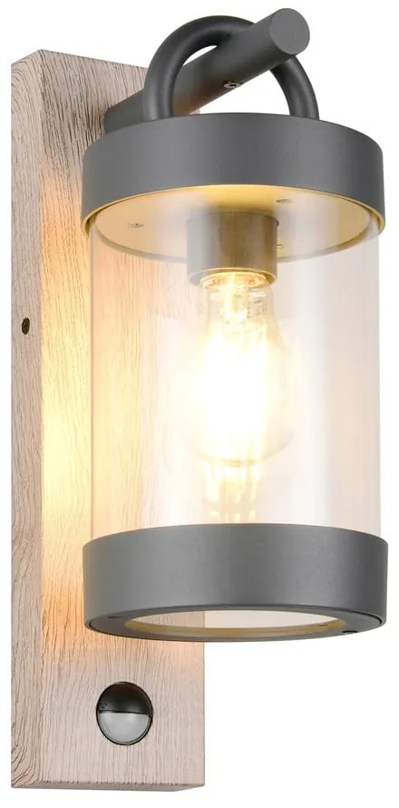 Zewnętrzna lampa ścienna (wysokość 33 cm) Sambesi – Trio