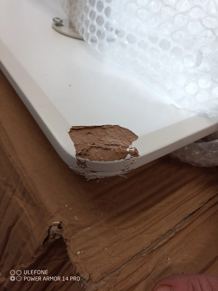 PROMOCJA Biały stół jadalniany BERGEN 140x80 cm III. jakość