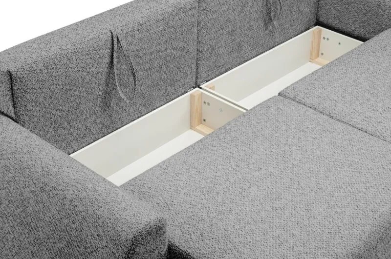 Sofa ALMI z funkcja spania i pojemnikiem SZARY EXCITE ME 13
