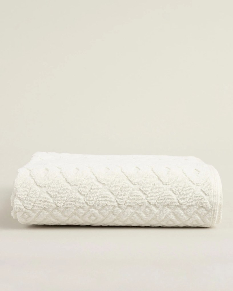 Ręcznik Lattice 70x140 cm cream pearl