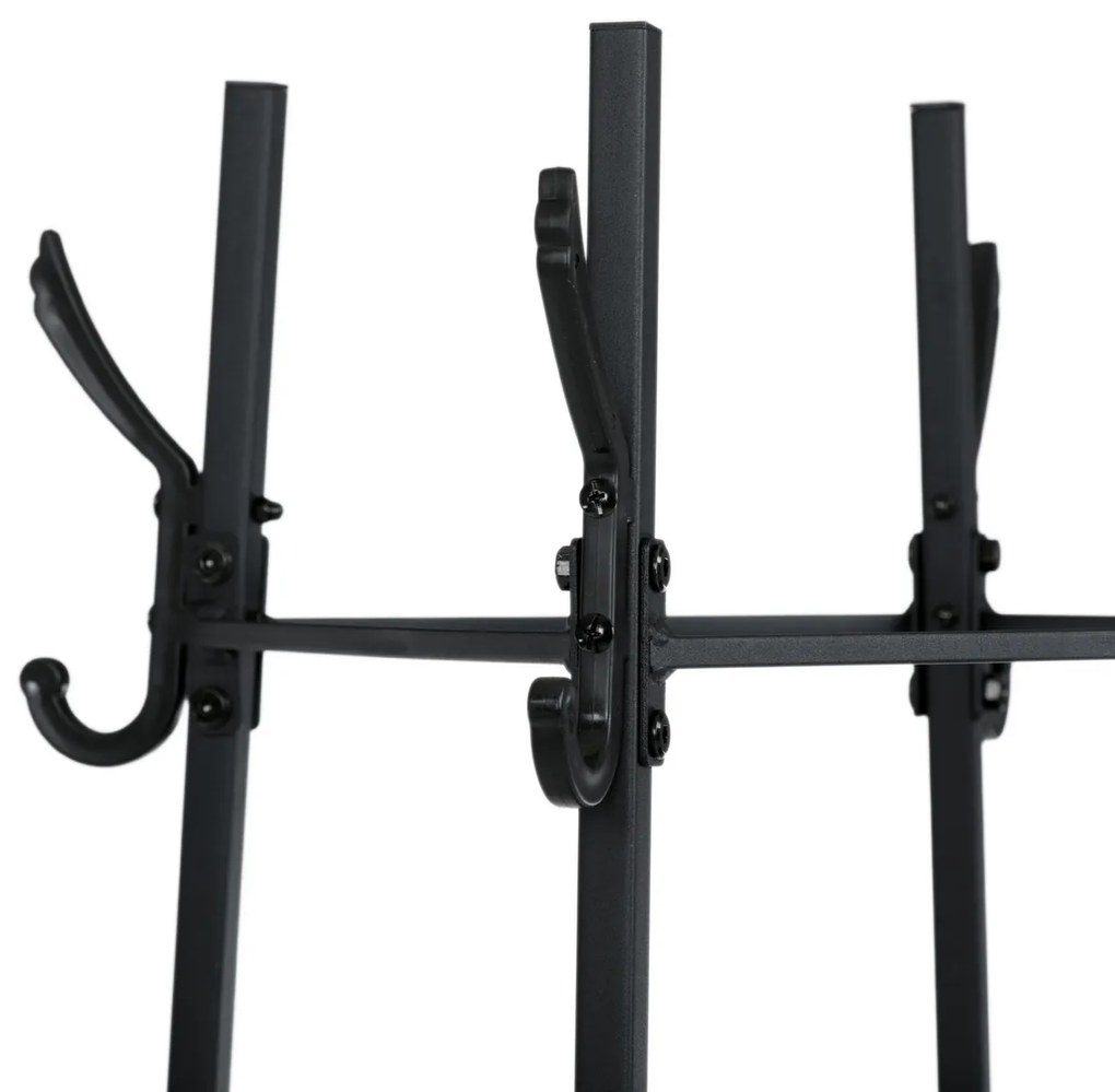 Wieszak z półkami GD-170 OLW, stare drewno