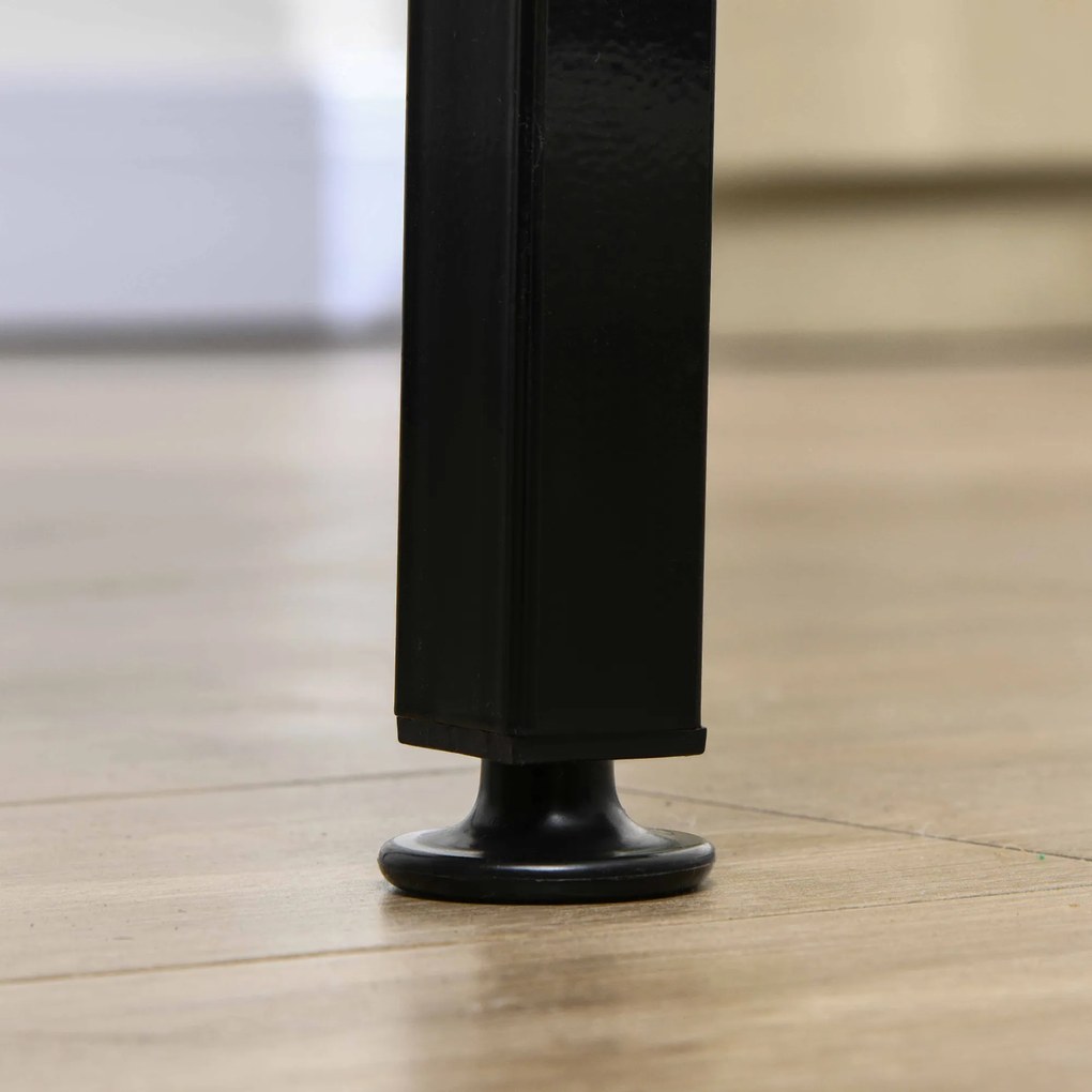 SPORTNOW Stół bilardowy, składany, regulowany wysokość, z trójkątem/2 kijami/16 kulami, Zielony