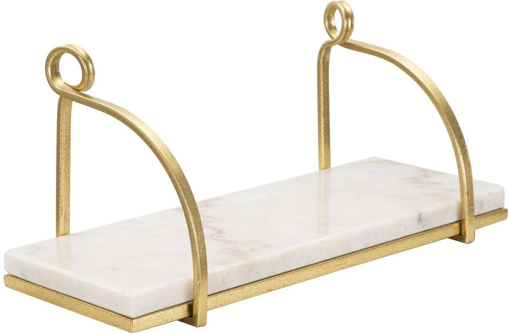 Marmurowa półka ścienna, 40 cm