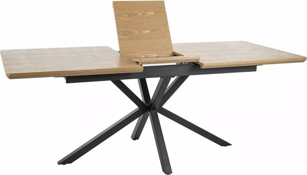 Industrialny stół rozkładany Logan 160-200 cm