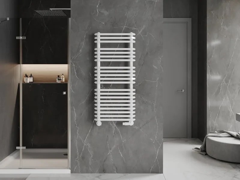 Mexen Akan grzejnik łazienkowy 1080 x 500 mm, 784 W, biały - W121-1080-500-00-20