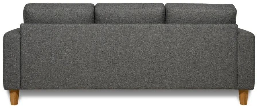 Ciemnoszara sofa 217 cm Focus – Scandic