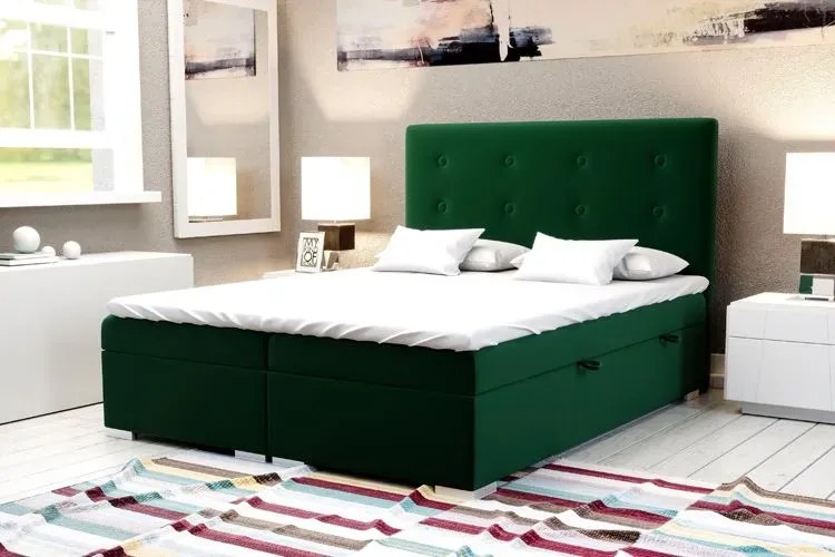 Pojedyncze łóżko boxspring Claro 90x200 Masero 5X