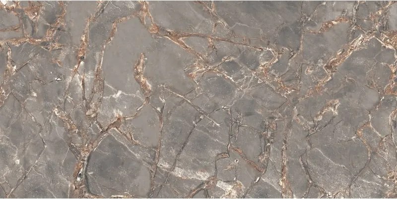 Mexen Rubble Grey gres szkliwiony rekt. G1, płytka podłogowo-ścienna 120 x 60 cm, carving - TL401-120-060-02
