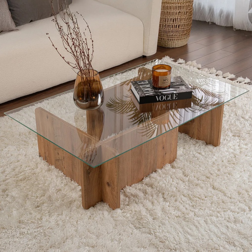 Stolik konferencyjny Flavio Atlantic Pine