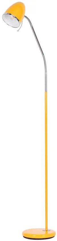 Żółta dziecięca lampa podłogowa - S883 K4-C21