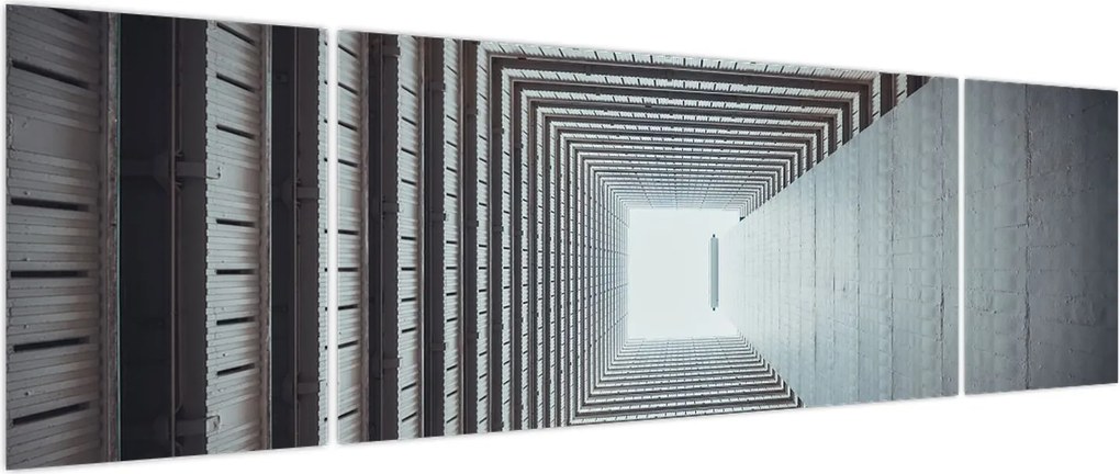 Obraz - Widok z wnętrza budynku (170x50 cm)