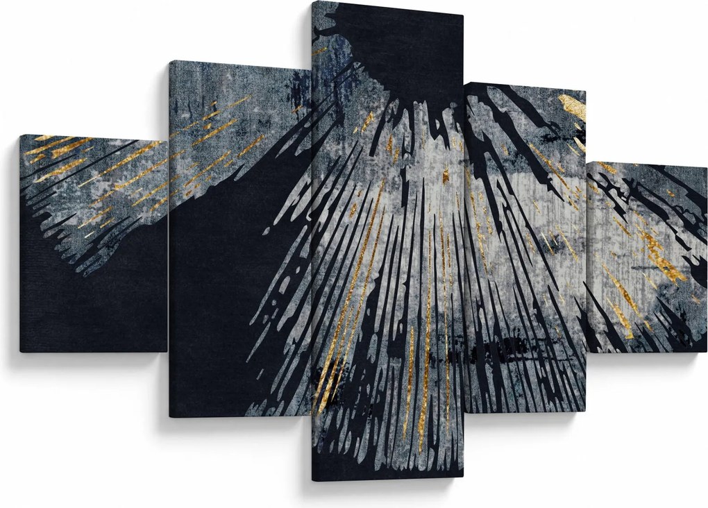 Obraz - Abstrakcja (125x70 cm)