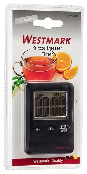 Czarny minutnik cyfrowy Westmark Timer