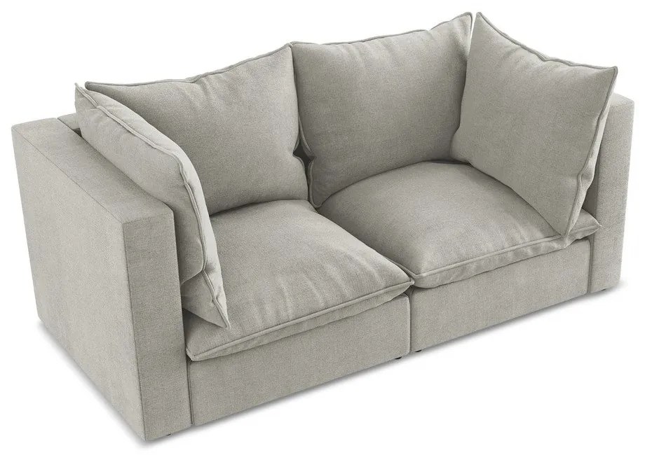 Jasnoszara sofa 180 cm Manao – Makamii