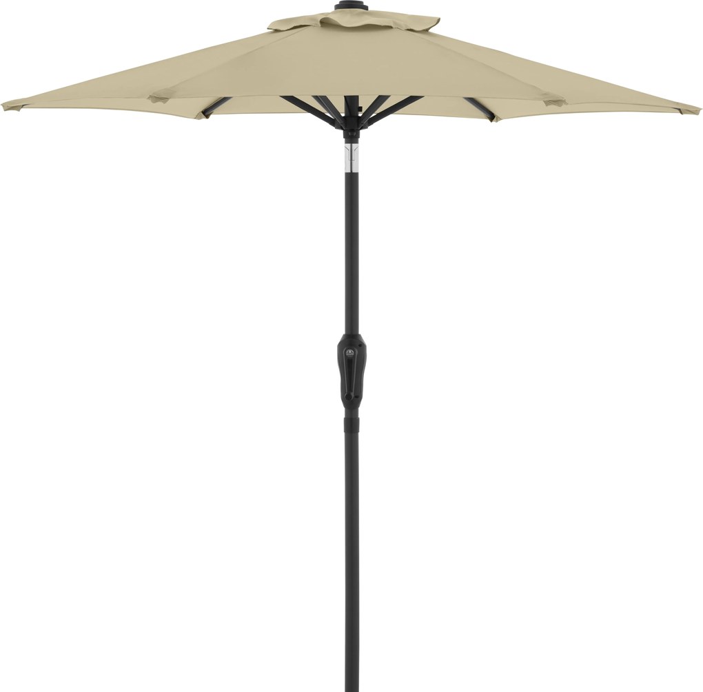 Doppler LIFE jasny parasol ogrodowy 180 cm beżowy