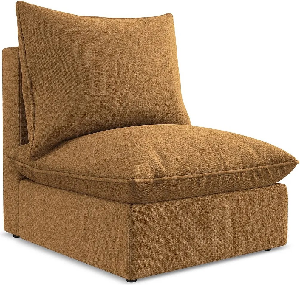 Moduł - z tkaniny strukturalnej - terakota - MANAO