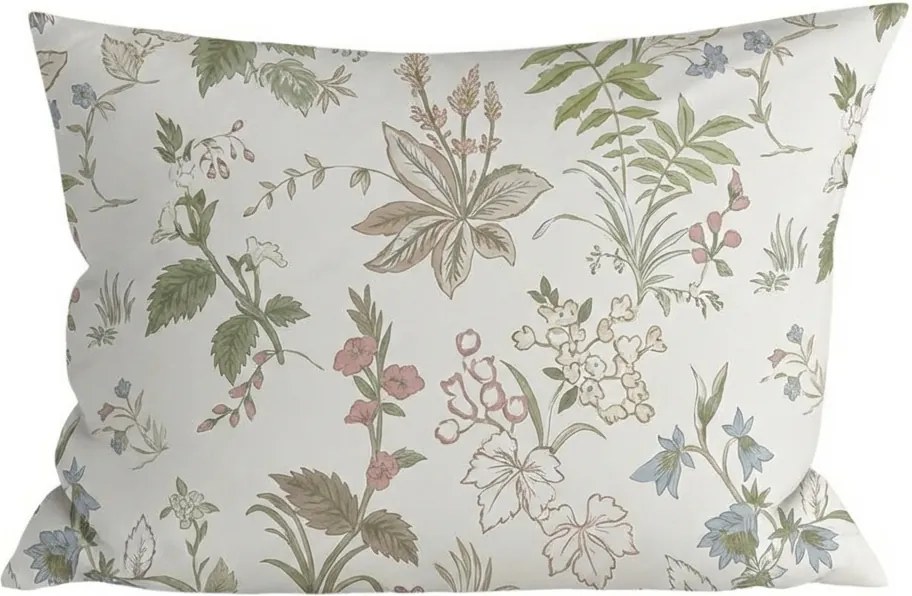 Bawełniana poszewka na poduszkę FLORWELLA 50x70 cm, biała