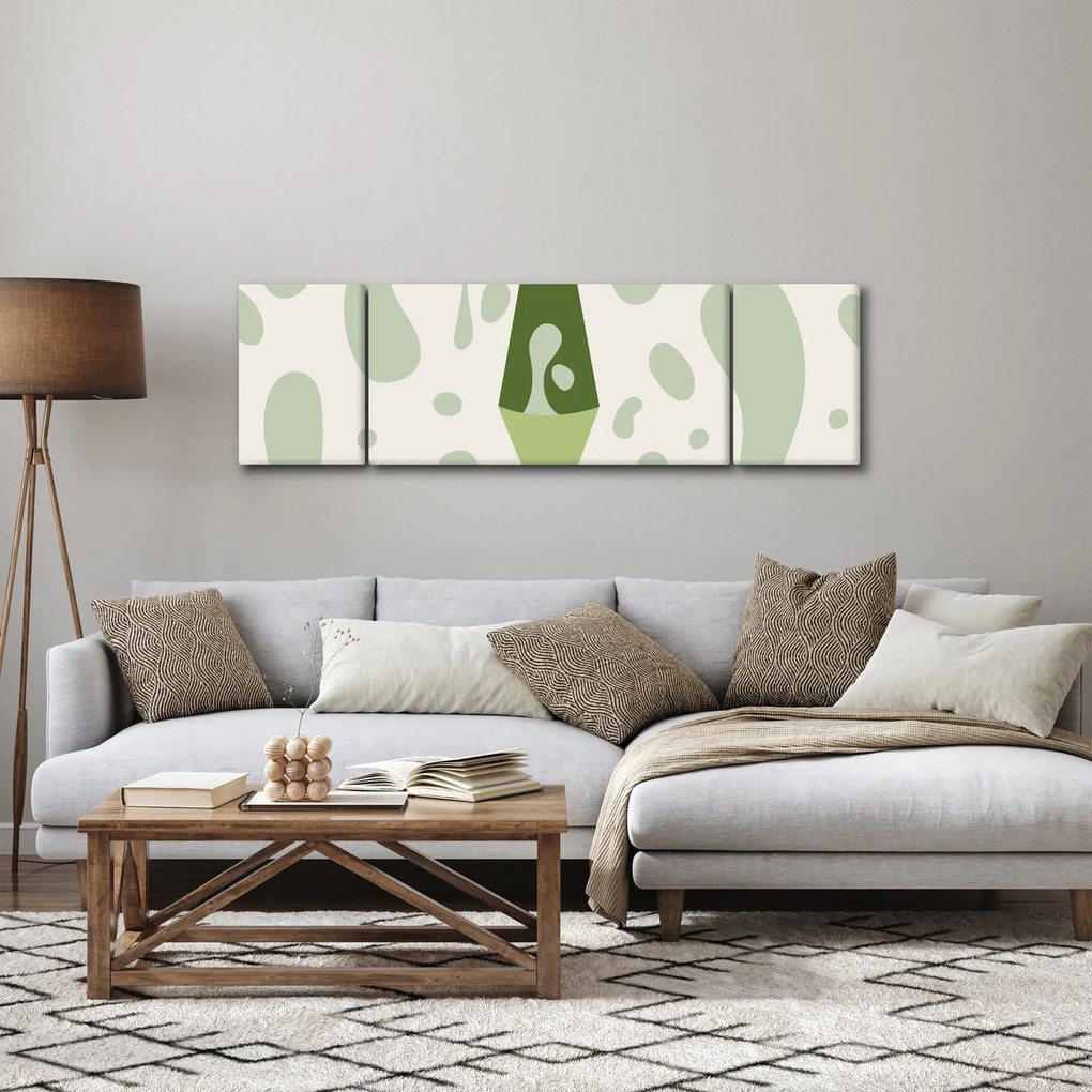 Obraz - Hipisi, lampa lawowa (170x50 cm)