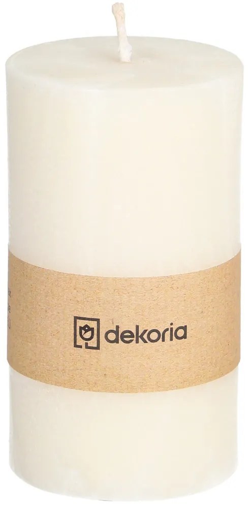 Świeca zapachowa palmowa walec White