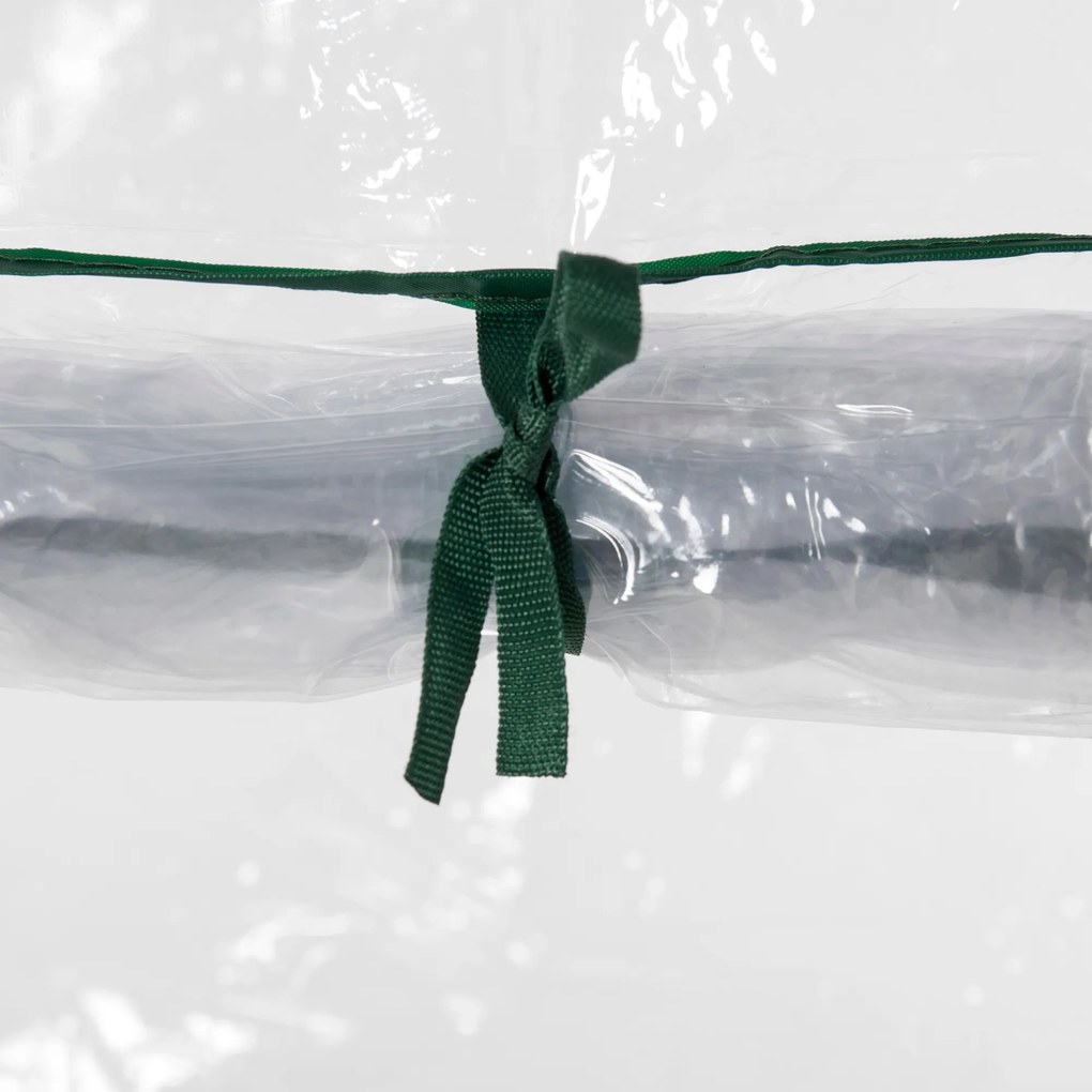 Outsunny szklarnia foliowa przezroczysta Idealna do uprawy roślin 100x50x149cm | Aosom PL