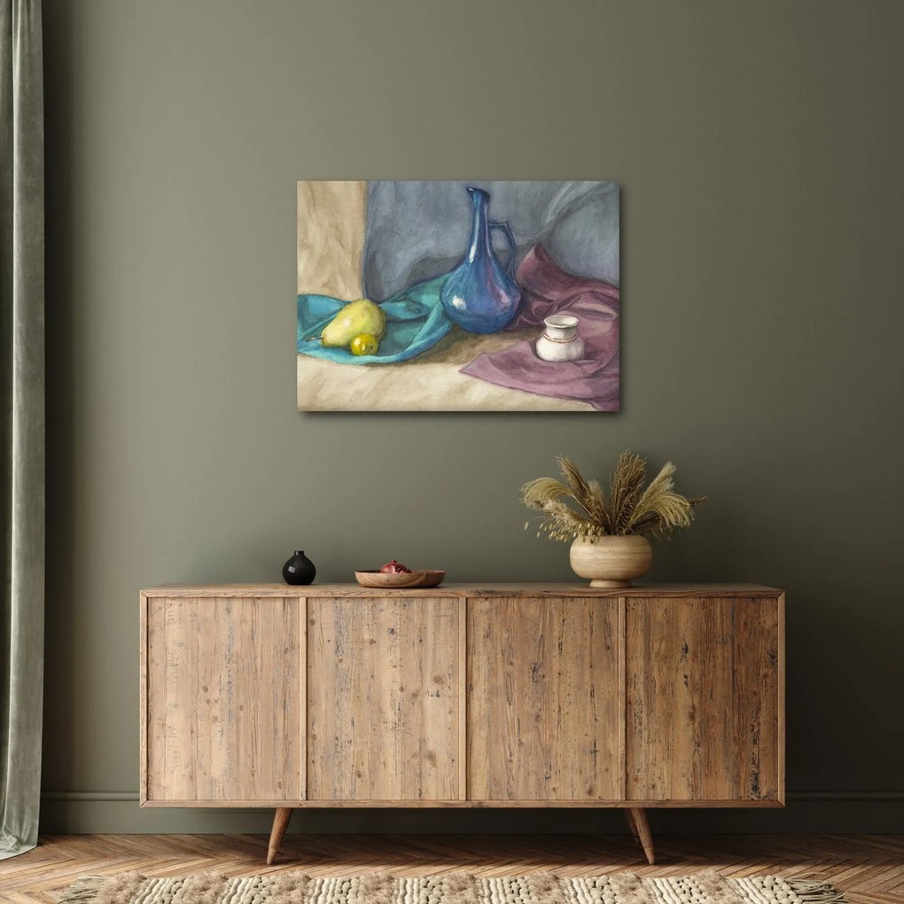 Obraz - Malowana martwa natura (70x50 cm)