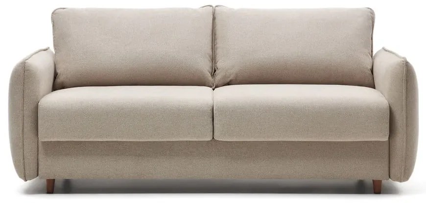 Beżowa rozkładana sofa 185 cm Carlota – Kave Home