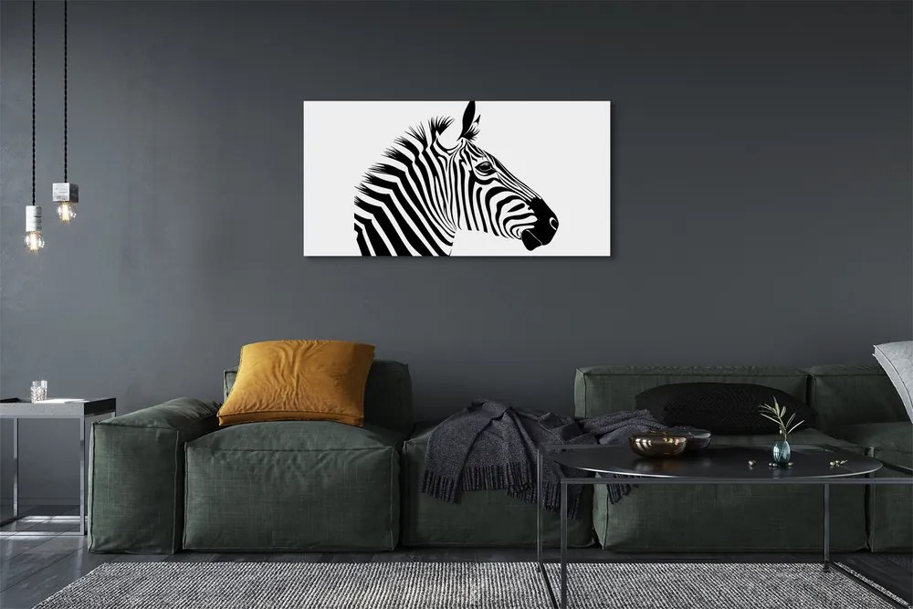 Zdjęcie na płótnie Ilustracja Zebry