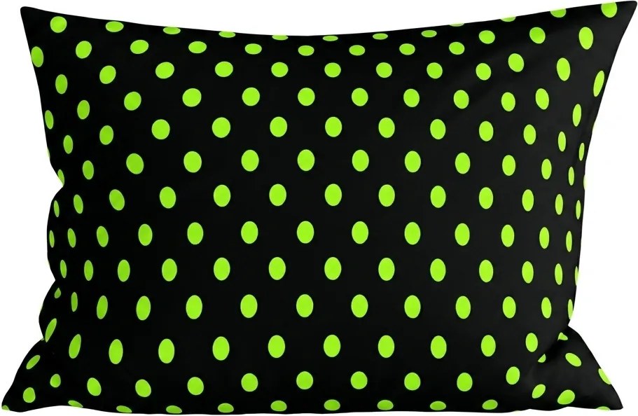 Polibawełniana poszewka na poduszkę COLAM GREEN POLY 50x70 cm, zielona