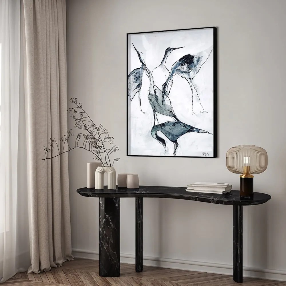 Obraz 50x70 cm Crane – Malerifabrikken