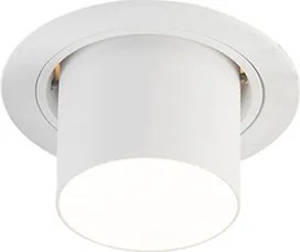 Inteligentny reflektor wpuszczany biały z możliwością przechylania, z WiFi GU10 - Installa